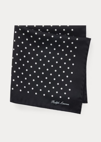 Men's Ralph Lauren Polka-Dot Silk Pocket Square | 872035TOM